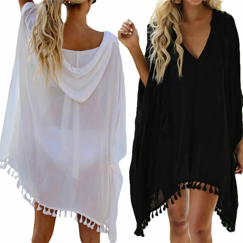 Sexy Women Beachwear Swimwear Bikini Cover Up Sarong Tassel Summer Maillot De Bain Biquini
Sexy Women Beachwear Swimwear Bikini Cover Up Sarong Tassel Summer Maillot De Bain Biquini