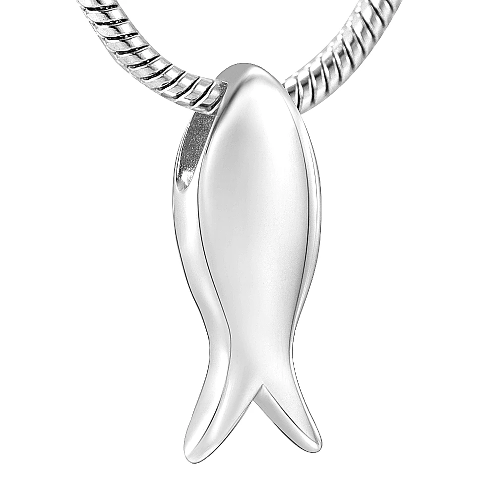 JJ10926 High Polished 316L Stainless Steel Little Jesus Fish Stainless Steel Memorial Urn necklaces for ashes after cremation
JJ10926 High Polished 316L Stainless Steel Little Jesus Fish Stainless Steel Memorial Urn necklaces for ashes after cremation