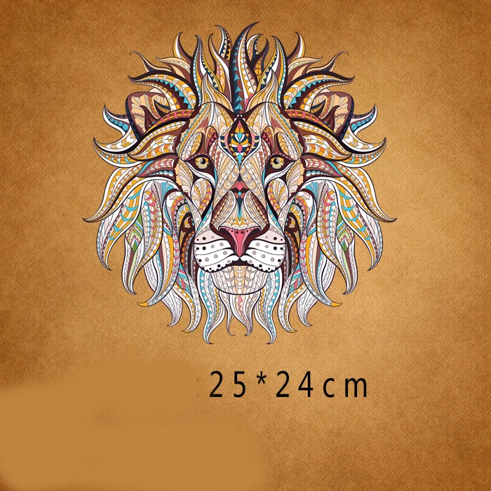 2018 New lion With Embroidered Patches Fashion Applique lron on Patch for Clothes Bags DIY Decal Apparel Accessory 1pcs
2018 New lion With Embroidered Patches Fashion Applique lron on Patch for Clothes Bags DIY Decal Apparel Accessory 1pcs