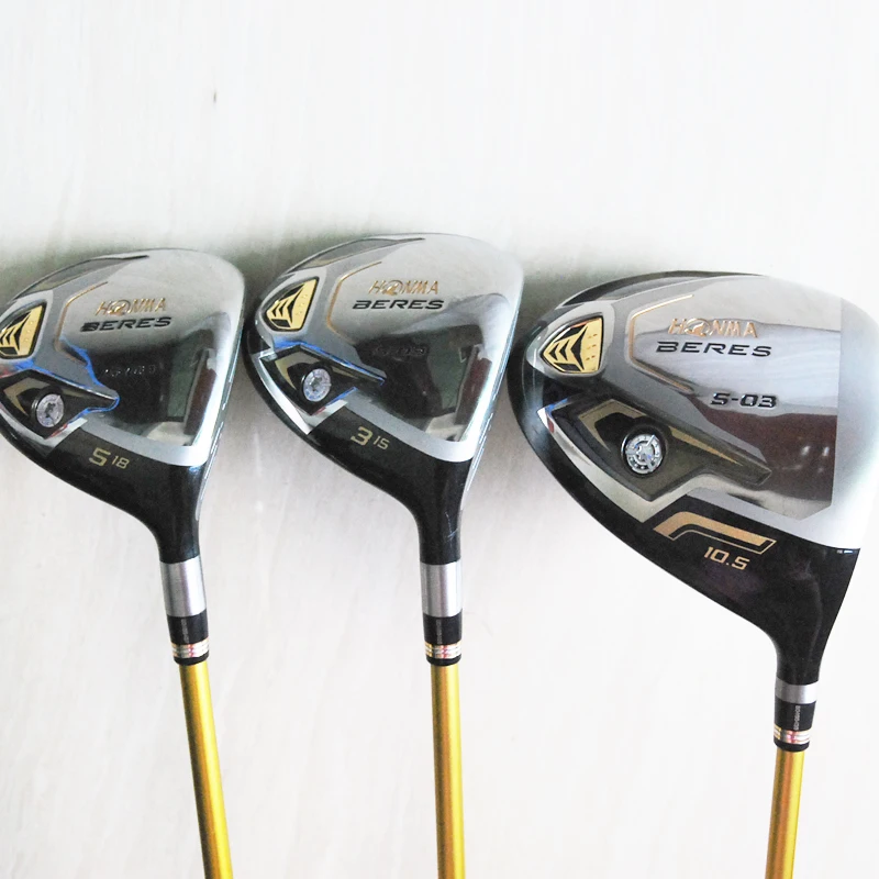 Cooyute новые мужские клюшки для гольфа HONMA S 03 набор из дерева 9 5/10 5 чердак + 3/5