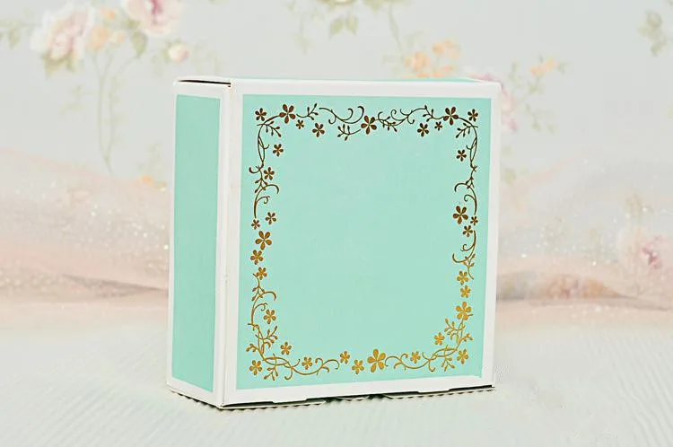 Free shipping golden flower decoration green small dessert box cookie package favors supplies
Free shipping golden flower decoration green small dessert box cookie package favors supplies