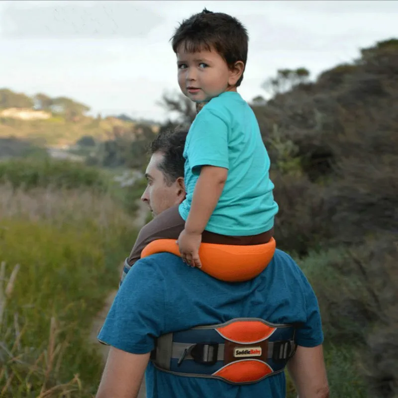 Portable Baby Shoulder Carrier Cotton Child Strap for 2-5 Years Kids Outdoor Travel Tool Hands Hip Seat | Мать и ребенок