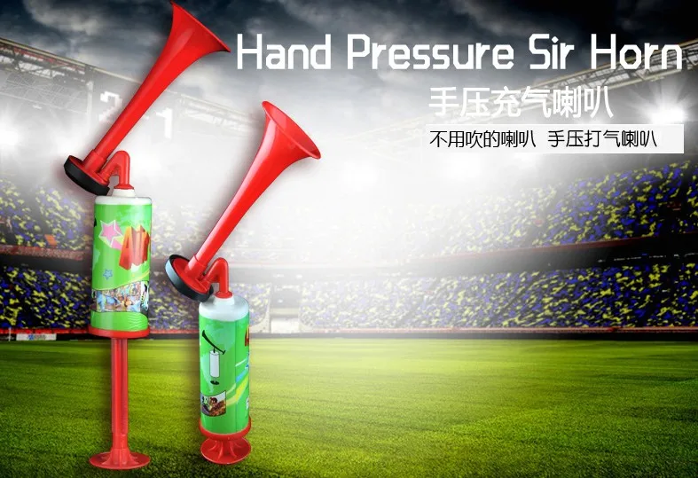 High quality 2set/pack cheerleading air fan horns VUVUZELA Plastic speaker football horns fans air popular trumpet,Free shipping
High quality 2set/pack cheerleading air fan horns VUVUZELA Plastic speaker football horns fans air popular trumpet,Free shipping