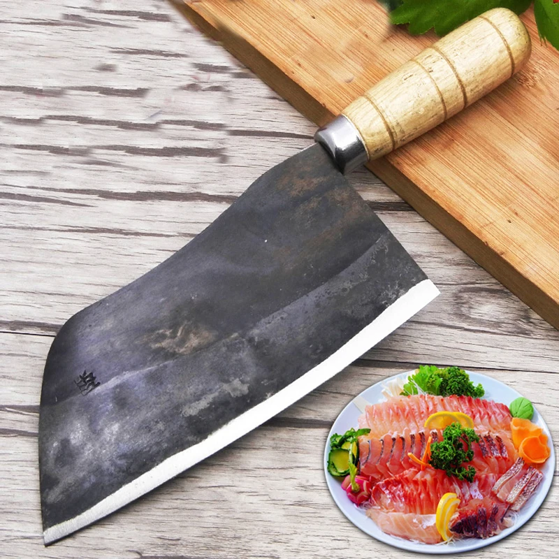 Liang Da Handmade Carbon Steel Sharp Slicing Fish Knife Professional Fillet Knives Kitchen Cutting Meat Vegetable Knife Cleaver
Liang Da Handmade Carbon Steel Sharp Slicing Fish Knife Professional Fillet Knives Kitchen Cutting Meat Vegetable Knife Cleaver