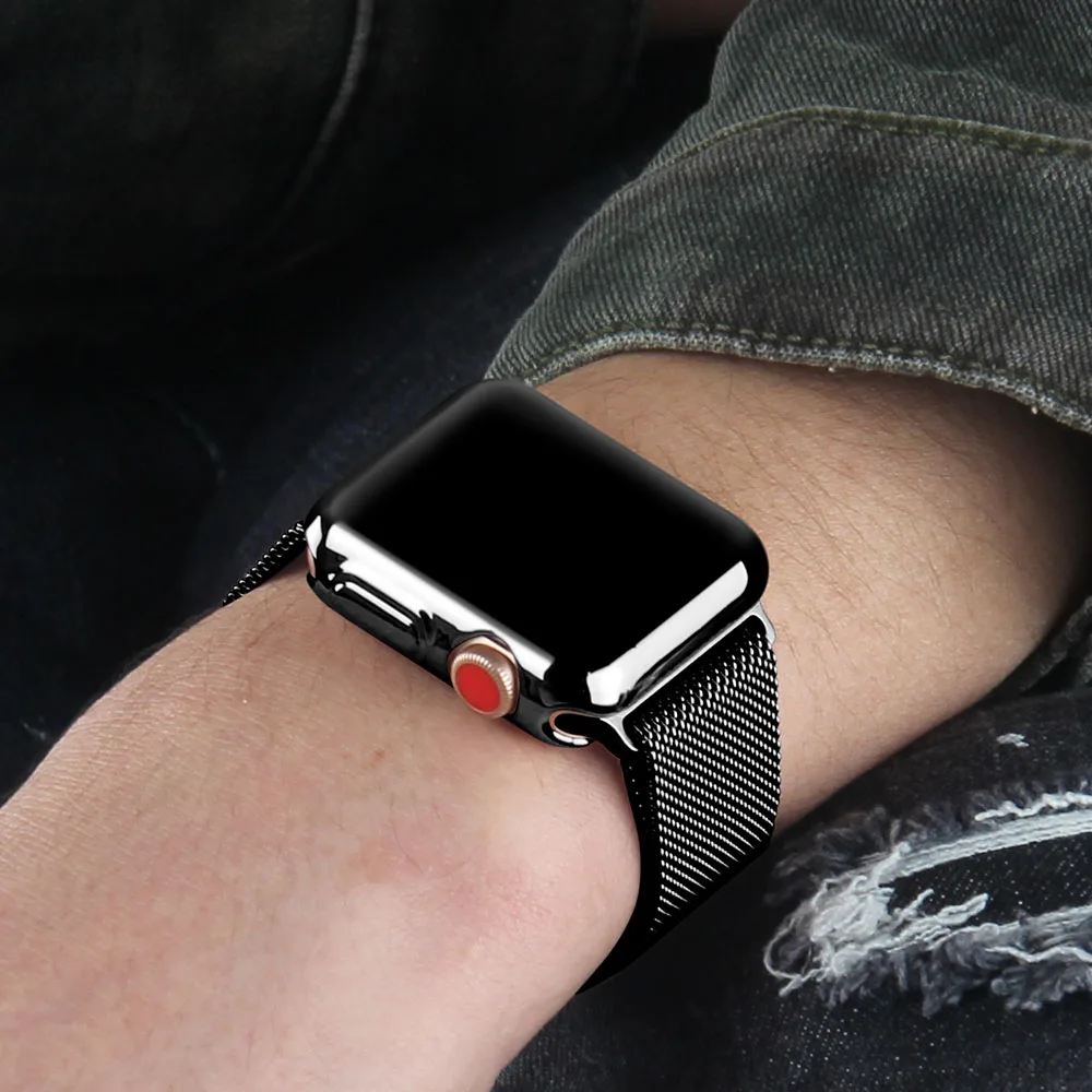 Прозрачный чехол для Apple Watch 38 мм 42 мягкий Series 3 2 1 и тонкий защитный из ТПУ |