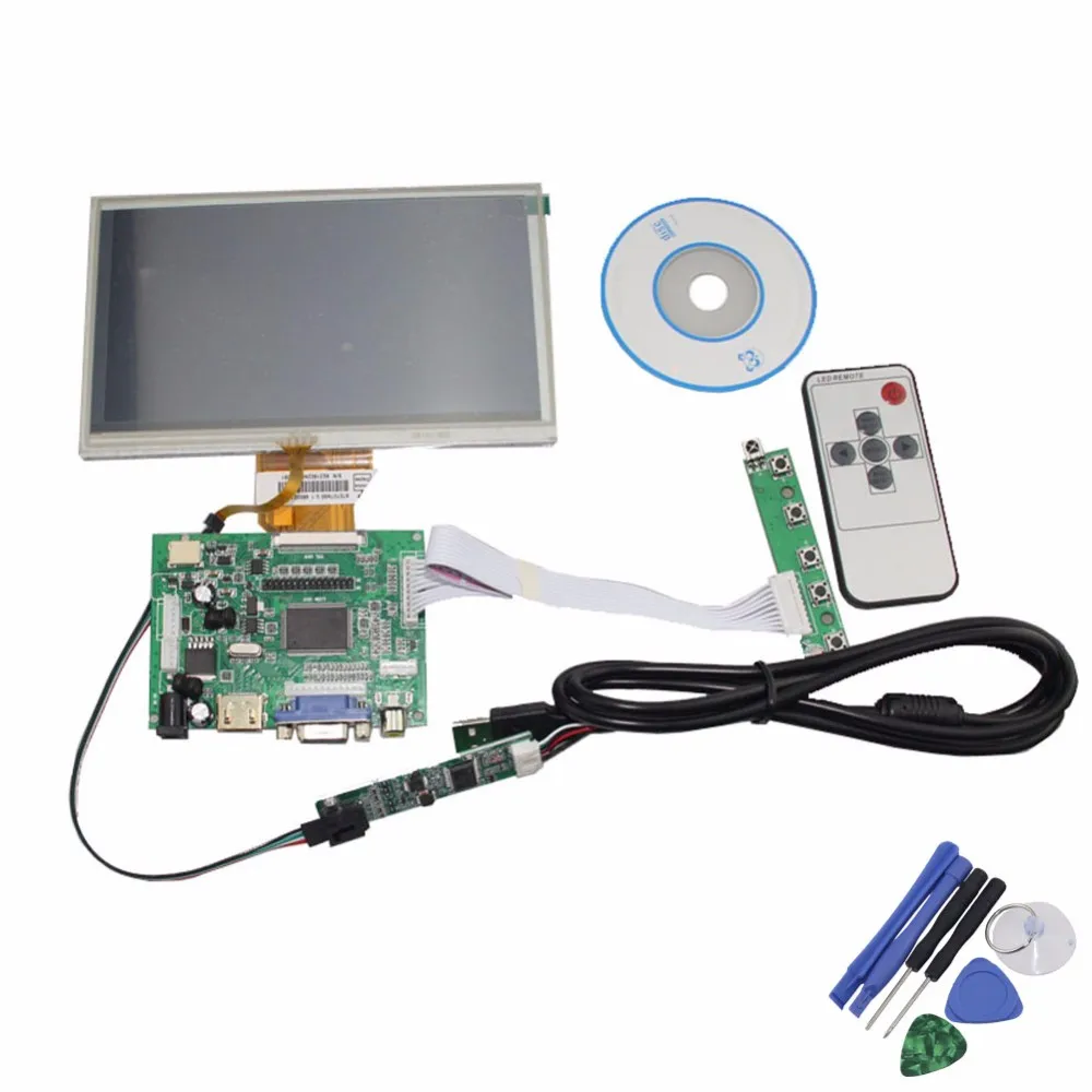 INNOLUX 7 "дюймовый Raspberry Pi LCD сенсорный экран дисплей TFT монитор AT070TN90 с сенсорным