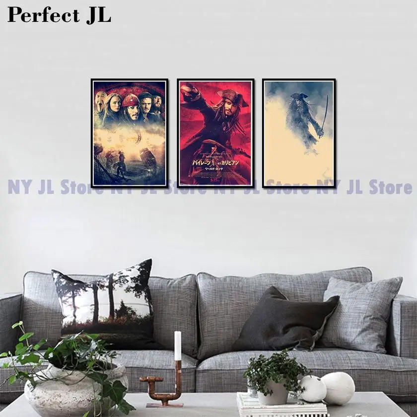 Pirates of the Caribbean At World's End Home Furnishing decoration Kraft Movie Poster Drawing core Wall stickers 42*30 cm
Pirates of the Caribbean At World's End Home Furnishing decoration Kraft Movie Poster Drawing core Wall stickers 42*30 cm
