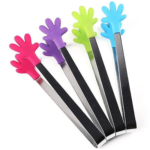 Stainless Steel Buffet BBQ Pastry Sweet Clamp Pliers Salad Ice Cube Tongs Clips by random color
Stainless Steel Buffet BBQ Pastry Sweet Clamp Pliers Salad Ice Cube Tongs Clips by random color