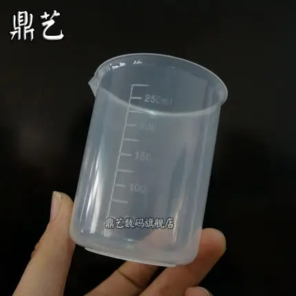 Measuring cup Plastic beaker 250mL 10pcs With scale chemistry lab Consumables equipment
Measuring cup Plastic beaker 250mL 10pcs With scale chemistry lab Consumables equipment