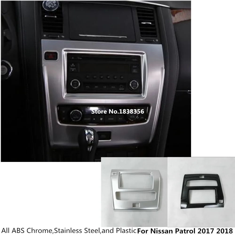 Для Nissan патруль 2017 2018 2019 2020 ABS хромированный/углепластиковый консоль температура кондиционер громкость Навигация Рамка переключателя
Для Nissan патруль 2017 2018 2019 2020 ABS хромированный/углепластиковый консоль температура кондиционер громкость Навигация Рамка переключателя