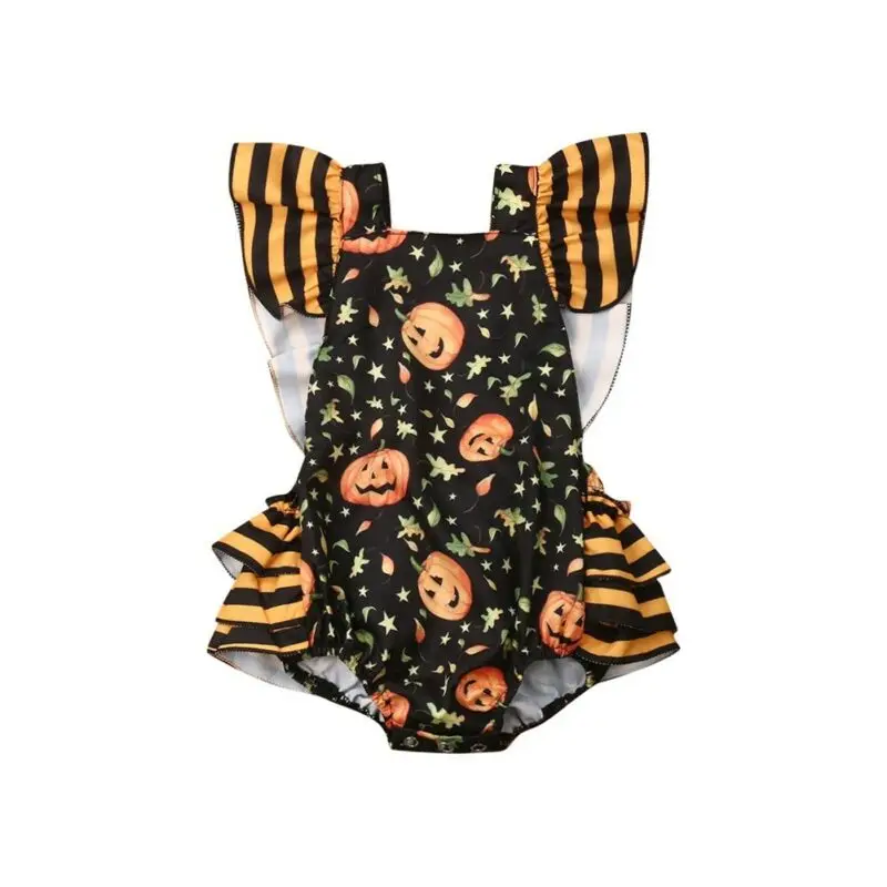 Halloween Baby Girl Clothes Infant Newborn Print Ruffle Romper Bodysuit Jumpsuit Playsuit Clothes
Halloween Baby Girl Clothes Infant Newborn Print Ruffle Romper Bodysuit Jumpsuit Playsuit Clothes