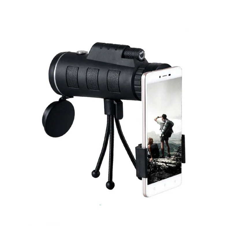 Low light visible HD magnification Single tube Mobile telescope 40*60 | Инструменты