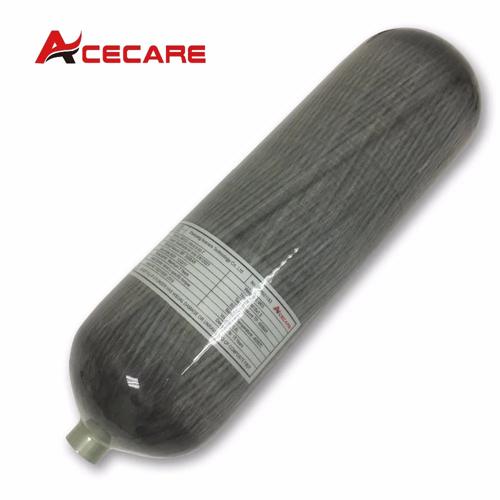 

Acecare AC168 6.8L CE Paintball Scuba Diving Equipment High Pressure Cylinder Compressed Air Carbon Fiber Tank Pcp Air Tank