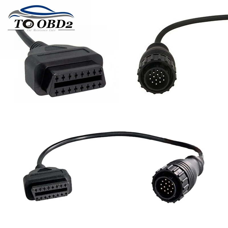 OBDII Cable Connector For Mercedes for Benz Sprinter 14 Pin For Old Cars Interface Fits for Benz 14Pin Male to 16Pin OBD2 Female
OBDII Cable Connector For Mercedes for Benz Sprinter 14 Pin For Old Cars Interface Fits for Benz 14Pin Male to 16Pin OBD2 Female