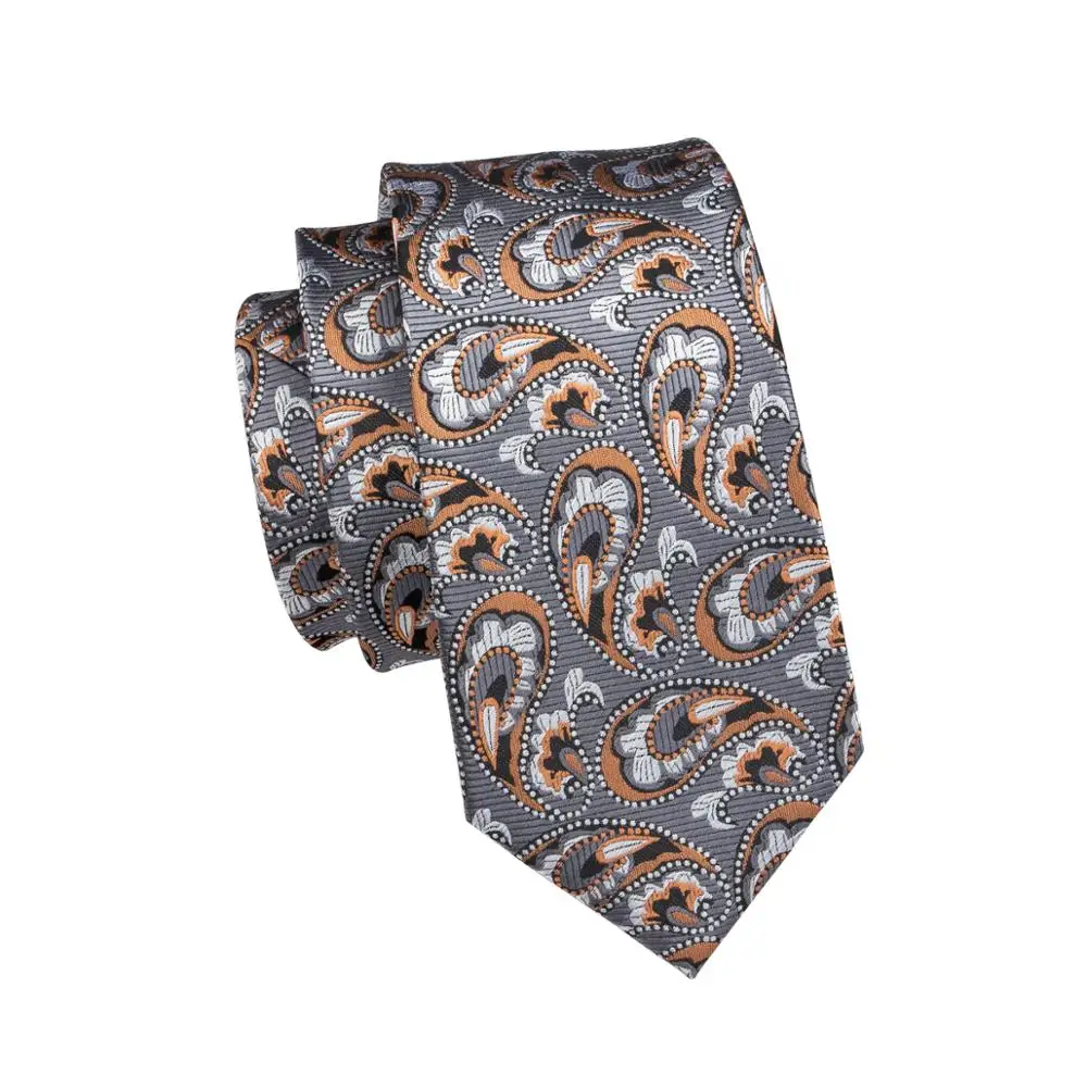 LS-1648 Barry.Wang Men`s Tie Set Silk Gravata Paisley Necktie Hanky Cufflinks Dropshipping Ties For Men Wedding Business Party
LS-1648 Barry.Wang Men`s Tie Set Silk Gravata Paisley Necktie Hanky Cufflinks Dropshipping Ties For Men Wedding Business Party