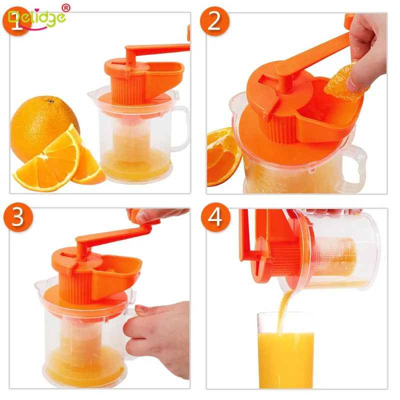Delidge 1 PC Mini Juice Machine Plastic Multifunction Manual Orange Juice Soy Milk Juicer Portable Home Kitchen Tools
Delidge 1 PC Mini Juice Machine Plastic Multifunction Manual Orange Juice Soy Milk Juicer Portable Home Kitchen Tools