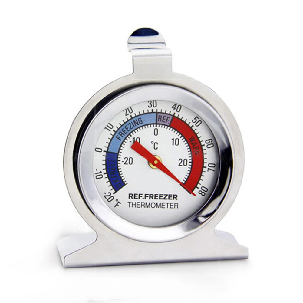 'The Best' Refrigerator Freezer Thermometer Stainless Steel Dial Type Temperature Measure Tool 889 | Инструменты
