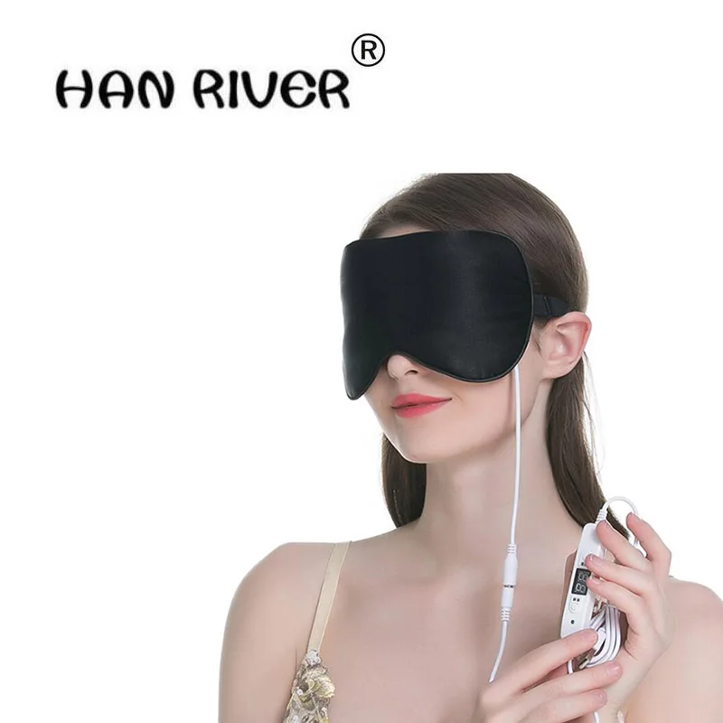 HANRIVER новый стиль, Лидер продаж, высокое качество продукции, 100% чистый шелк, usb шелковая Паровая маска для глаз, маска для сна с подогревом
HANRIVER новый стиль, Лидер продаж, высокое качество продукции, 100% чистый шелк, usb шелковая Паровая маска для глаз, маска для сна с подогревом