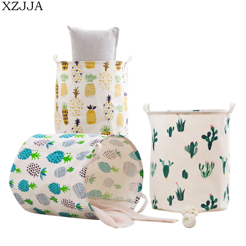 XZJJA Cartoon Cactus Large Capacity Cotton Linen Clothes Quilt Storage Dirty Basket Foldable Waterproof Cloth Art Drawstring Bag
XZJJA Cartoon Cactus Large Capacity Cotton Linen Clothes Quilt Storage Dirty Basket Foldable Waterproof Cloth Art Drawstring Bag
