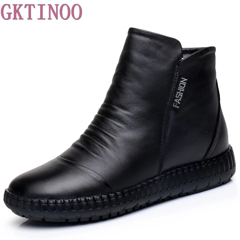 New 2021 Autumn Fashion Women Genuine Leather Boots Handmade Vintage Flat Ankle Botines Shoes Woman Winter botas
New 2021 Autumn Fashion Women Genuine Leather Boots Handmade Vintage Flat Ankle Botines Shoes Woman Winter botas