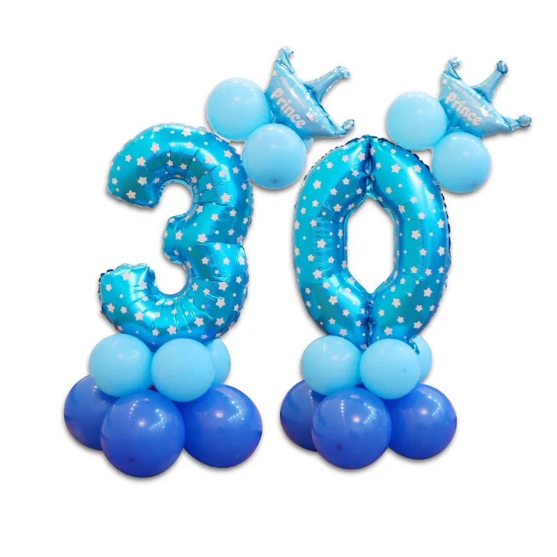 New Hot Sale 1Set Digital Balloons Number Foil Balloons Birthday Wedding Christmas Festival Party Decor Supplies Air Balloon
New Hot Sale 1Set Digital Balloons Number Foil Balloons Birthday Wedding Christmas Festival Party Decor Supplies Air Balloon