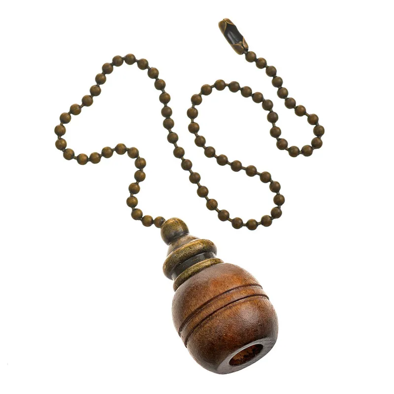 2pcs Fan Pull Chain Decorative 12inch Light Pull Chains Extension Bronze with Natural Wood Knob Pendant for Lighting Ceiling Fan
2pcs Fan Pull Chain Decorative 12inch Light Pull Chains Extension Bronze with Natural Wood Knob Pendant for Lighting Ceiling Fan