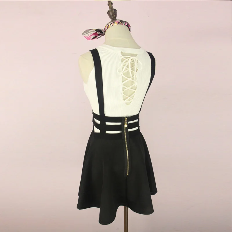Women Short Pleated Skirt With Elastic Waistband Suspender Bandage Skirt 5 Colors Bandage Evening Party Skirt
Women Short Pleated Skirt With Elastic Waistband Suspender Bandage Skirt 5 Colors Bandage Evening Party Skirt