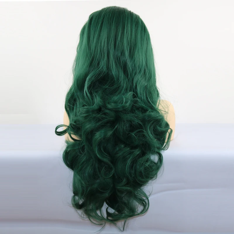 Fantasy Beauty Long Body Wave Hair Synthetic Lace Front Wigs Green Color Wig 26 Inch Glueless 180% Density Wigs For Black Women
Fantasy Beauty Long Body Wave Hair Synthetic Lace Front Wigs Green Color Wig 26 Inch Glueless 180% Density Wigs For Black Women