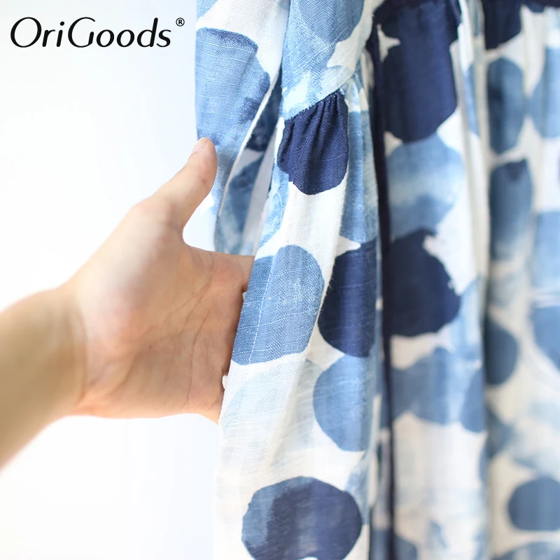 OriGoods Polka Dot V-neck Long Dress Women Cotton Linen Vintage Summer Dress A-line Waisted Dot Print Elegant Dress Robe A388
OriGoods Polka Dot V-neck Long Dress Women Cotton Linen Vintage Summer Dress A-line Waisted Dot Print Elegant Dress Robe A388