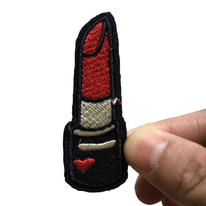 10PCS/lot Small Lipstick Patches Stickers Iron on Patches for Clothes Bags DIY Accessories Decorative Applique Embroidered Patch
10PCS/lot Small Lipstick Patches Stickers Iron on Patches for Clothes Bags DIY Accessories Decorative Applique Embroidered Patch