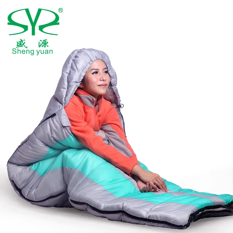 Shengyuan Outdoor Envelope sleeping bag can be spliced thick autumn and winter camping camping warm adult lunch 2.2kg
Shengyuan Outdoor Envelope sleeping bag can be spliced thick autumn and winter camping camping warm adult lunch 2.2kg
