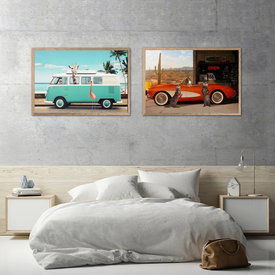 Animals On The Roads Children Art Canvas Print And Poster Surfing Giant Giraffes Photo Picture Color Otter Wall Art Home Decor
Animals On The Roads Children Art Canvas Print And Poster Surfing Giant Giraffes Photo Picture Color Otter Wall Art Home Decor