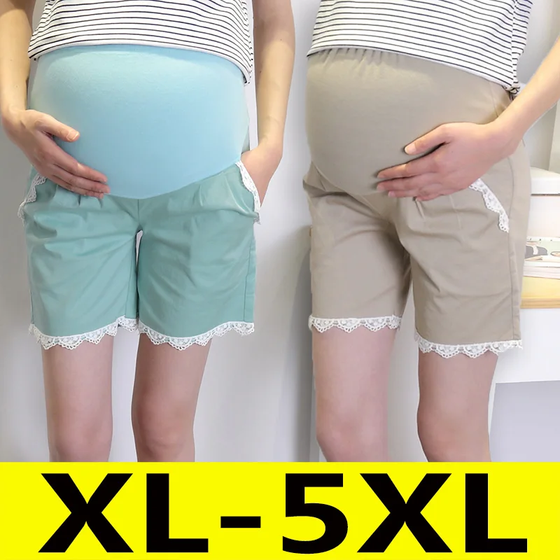 Summer Lace Shorts For Maternity plus-size Thin cotton Hot Pants For Pregnant Women Chic Short Trousers of Pregnancy
Summer Lace Shorts For Maternity plus-size Thin cotton Hot Pants For Pregnant Women Chic Short Trousers of Pregnancy