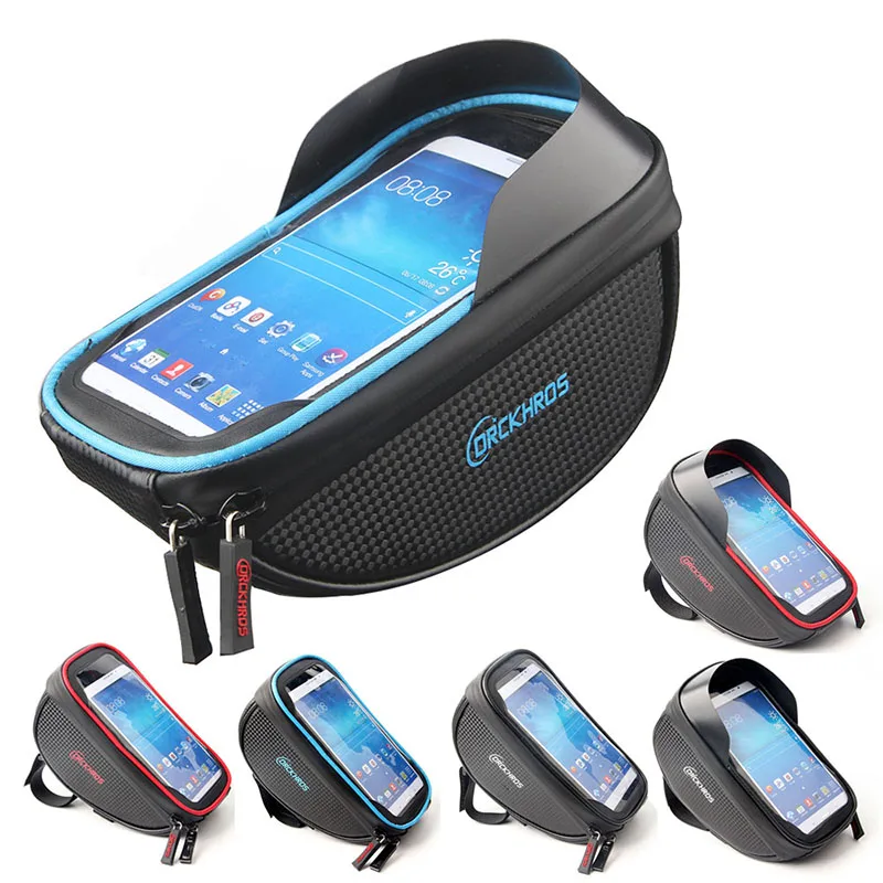 

Велосипедная Рама, передняя сумка на руль, велосипедная Сумка для езды на велосипеде, смартфон, GPS, сенсорный экран, чехол, Аксессуары для вел...