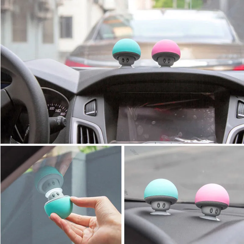 Creative Cartoon Car Portable Mini Mushroom Chuck Bluetooth Speaker Stereo Music Player Wireless Suction Waterproof Hands-free
Creative Cartoon Car Portable Mini Mushroom Chuck Bluetooth Speaker Stereo Music Player Wireless Suction Waterproof Hands-free