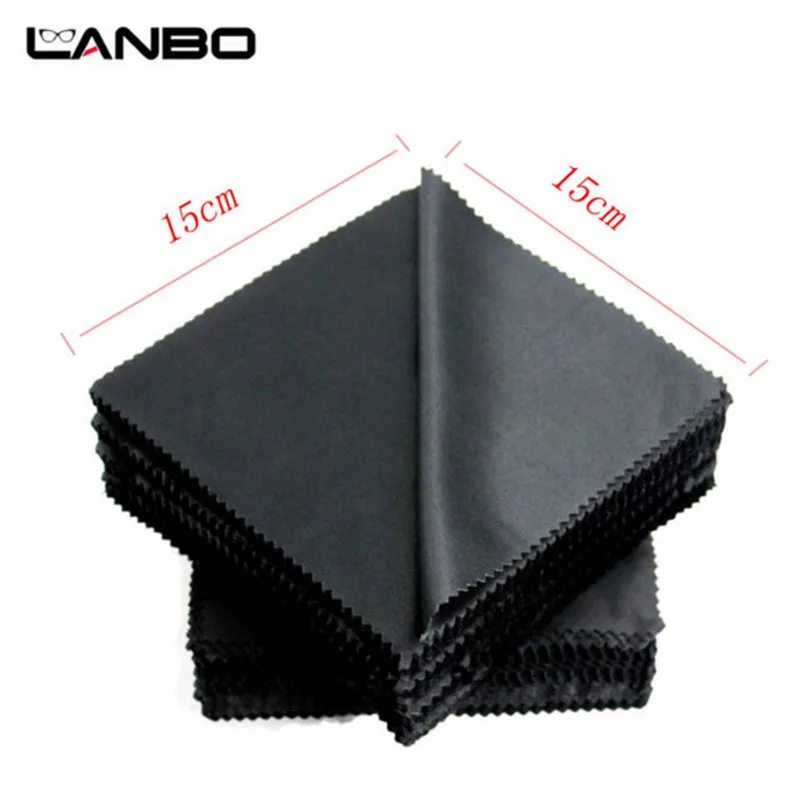 20 pcs/lot 150*150mm Microfiber Eyeglasses Cloth Sunglasses Eyewear Specs Cleaning Cloth Camera Lens Black Clean Lens cloth
20 pcs/lot 150*150mm Microfiber Eyeglasses Cloth Sunglasses Eyewear Specs Cleaning Cloth Camera Lens Black Clean Lens cloth