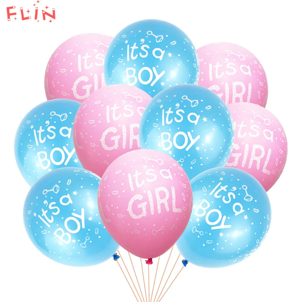 10pcs Its a Boy It's a Girl Printed Inflatable Balloons Birthday Event Party Decoration Baby Shower Gender Reveal Globos
10pcs Its a Boy It's a Girl Printed Inflatable Balloons Birthday Event Party Decoration Baby Shower Gender Reveal Globos