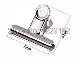 Free Shipping (18pcs/lot) 75mm round top Grip Clips Bulldog clip Office supply metal bill clip stainless steel paper clip
Free Shipping (18pcs/lot) 75mm round top Grip Clips Bulldog clip Office supply metal bill clip stainless steel paper clip