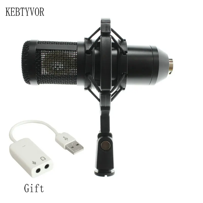 Профессиональный конденсаторный микрофон BM800 KTV Pro аудио студия голосовая запись
