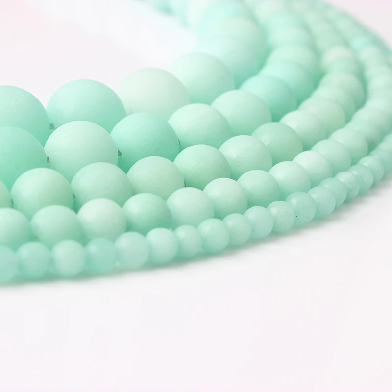 Lingxiang Natural Light Green Dull Polish Round Smooth Loose Beads DIY Jewelry Fashion Bracelet Necklace Earrings Accessories
Lingxiang Natural Light Green Dull Polish Round Smooth Loose Beads DIY Jewelry Fashion Bracelet Necklace Earrings Accessories