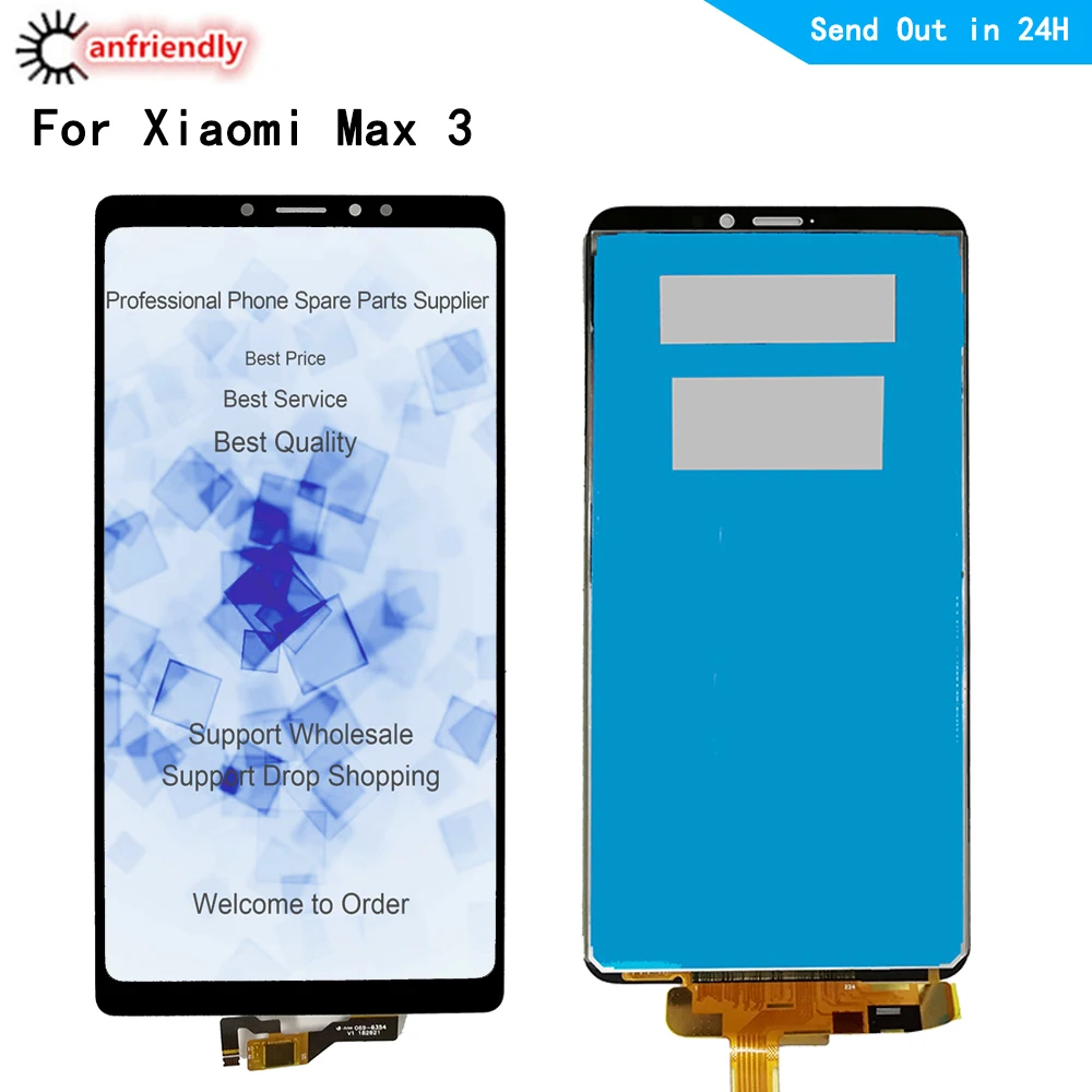 ЖК-дисплей 6,9 дюйма для Xiaomi mi max 3 max3, ЖК-дисплей с сенсорной панелью, сменный дигитайзер с рамкой в сборе для xiaomi max 3
ЖК-дисплей 6,9 дюйма для Xiaomi mi max 3 max3, ЖК-дисплей с сенсорной панелью, сменный дигитайзер с рамкой в сборе для xiaomi max 3