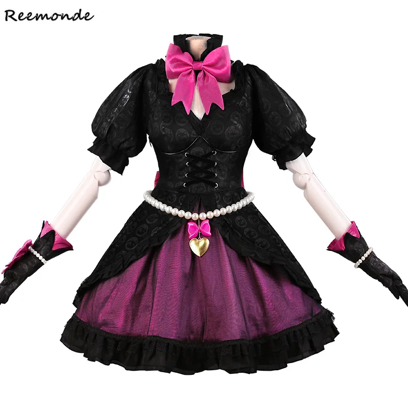 Game OW D.VA Cat Luna Cosplay Costume Black Fancy Bowknot Lolita Dress Costumes Party Synthetic Wigs Hair For Adult Women Girls
Game OW D.VA Cat Luna Cosplay Costume Black Fancy Bowknot Lolita Dress Costumes Party Synthetic Wigs Hair For Adult Women Girls