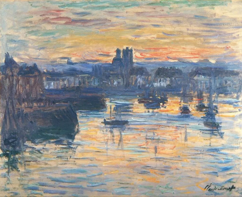 High quality Oil painting Canvas Reproductions Port of Dieppe, Evening (1882) By Claude Monet Painting hand painted
High quality Oil painting Canvas Reproductions Port of Dieppe, Evening (1882) By Claude Monet Painting hand painted