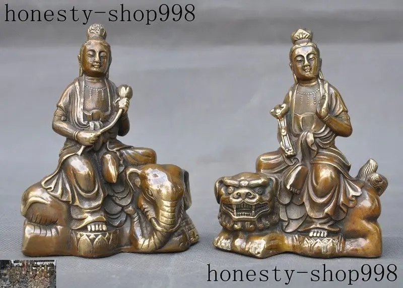 Christmas China Buddhism bronze Elephant lion beast wenshu Manjushri Samantabhadra statue Halloween
Christmas China Buddhism bronze Elephant lion beast wenshu Manjushri Samantabhadra statue Halloween