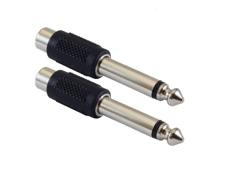 10Pcs 6.35mm Male to RCA Female Audio Connector 6.35mm Jack AV Audio Video Converter Adapter For DVD Amplifier Speaker
10Pcs 6.35mm Male to RCA Female Audio Connector 6.35mm Jack AV Audio Video Converter Adapter For DVD Amplifier Speaker