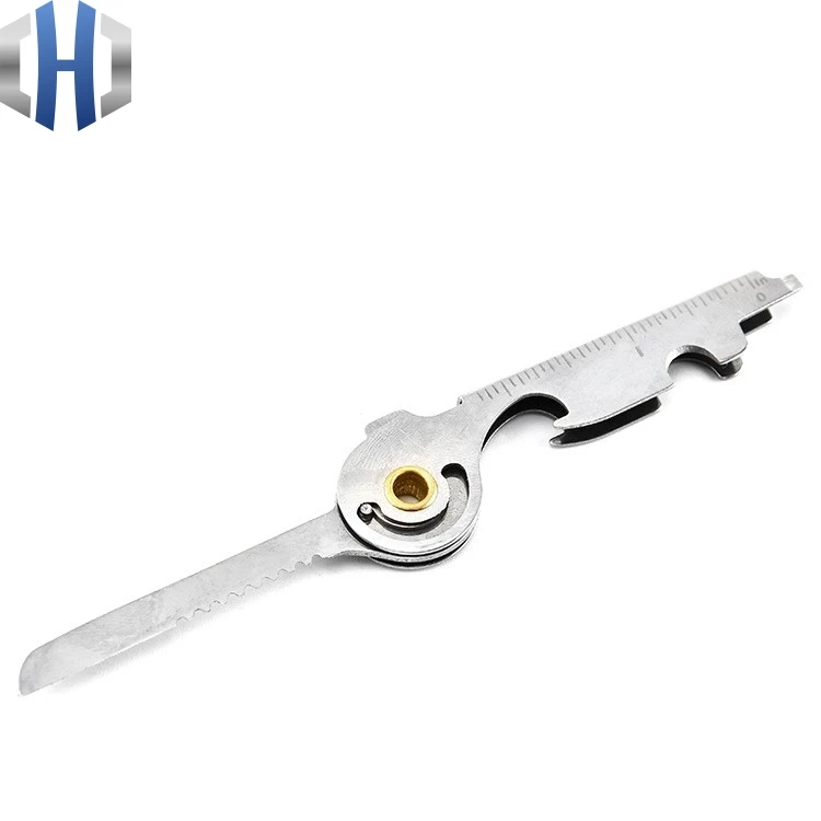 New Stainless Steel Multi-function Key Tool Open Bottle Rotating Screwdriver Outdoor Knife Gift EDC
New Stainless Steel Multi-function Key Tool Open Bottle Rotating Screwdriver Outdoor Knife Gift EDC