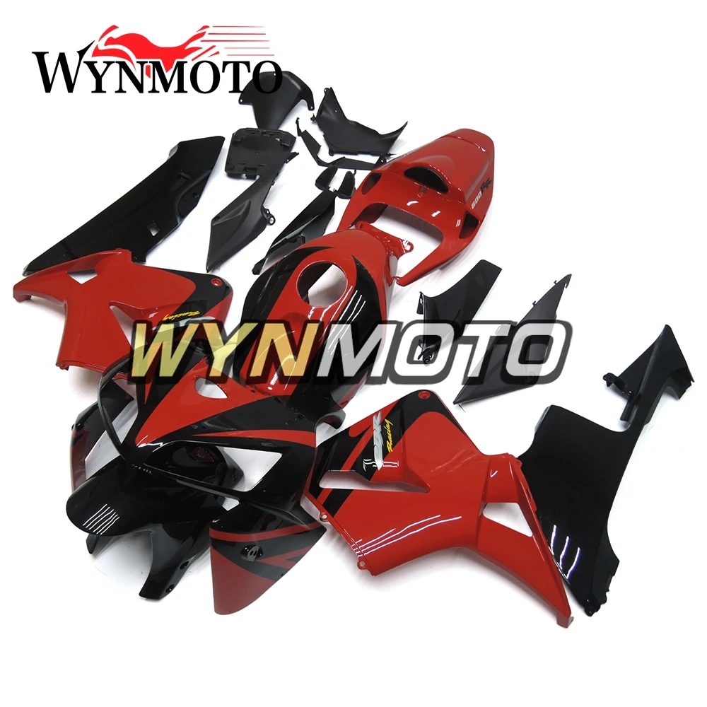 Full ABS Injection Plastics Fairings For CBR600RR F5 2005 2006 05 06 Motorbike Body Frames Fairing Kit Gloss Black Red Body Kit
Full ABS Injection Plastics Fairings For CBR600RR F5 2005 2006 05 06 Motorbike Body Frames Fairing Kit Gloss Black Red Body Kit