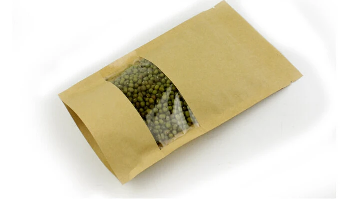 12*20+4 50pcs brown self zip lock kraft paper bags with window for gifts sweets and candy food tea jewelry retail package paper
12*20+4 50pcs brown self zip lock kraft paper bags with window for gifts sweets and candy food tea jewelry retail package paper