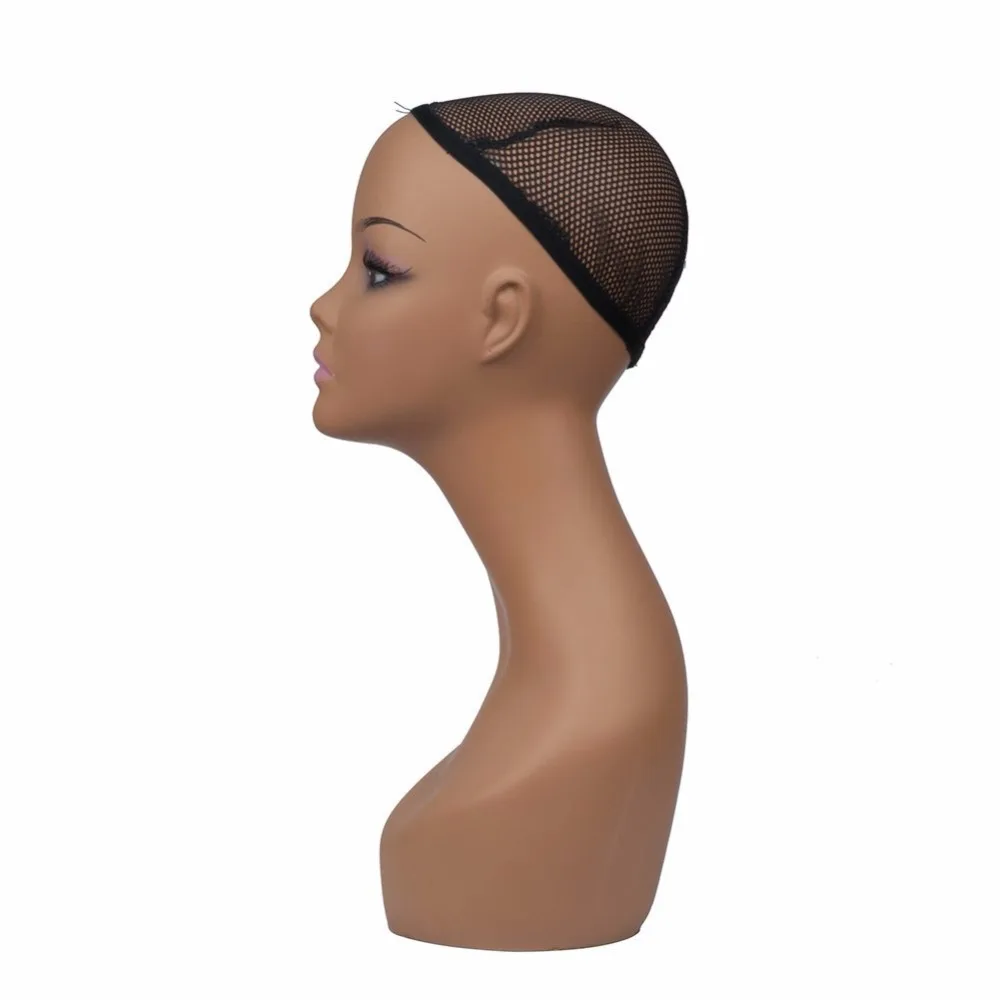 CAMMITEVER Europe and America Black Female Mannequin Manikin Head maniqui Model For Wig Hair Hat Jewellery Display Stand
CAMMITEVER Europe and America Black Female Mannequin Manikin Head maniqui Model For Wig Hair Hat Jewellery Display Stand