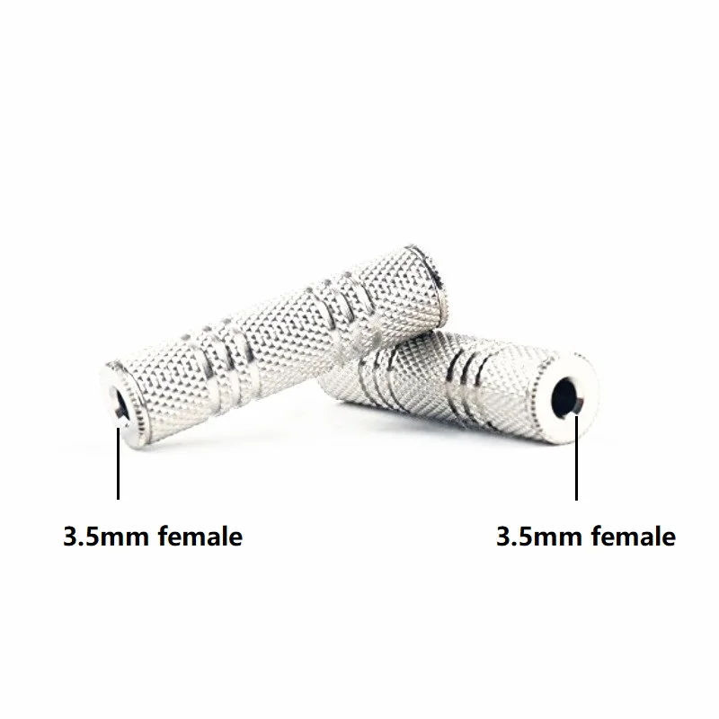 5PCS/LOT 3.5mm Female to Female Audio Adapter Connector Coupler Stereo F/F Extension
5PCS/LOT 3.5mm Female to Female Audio Adapter Connector Coupler Stereo F/F Extension